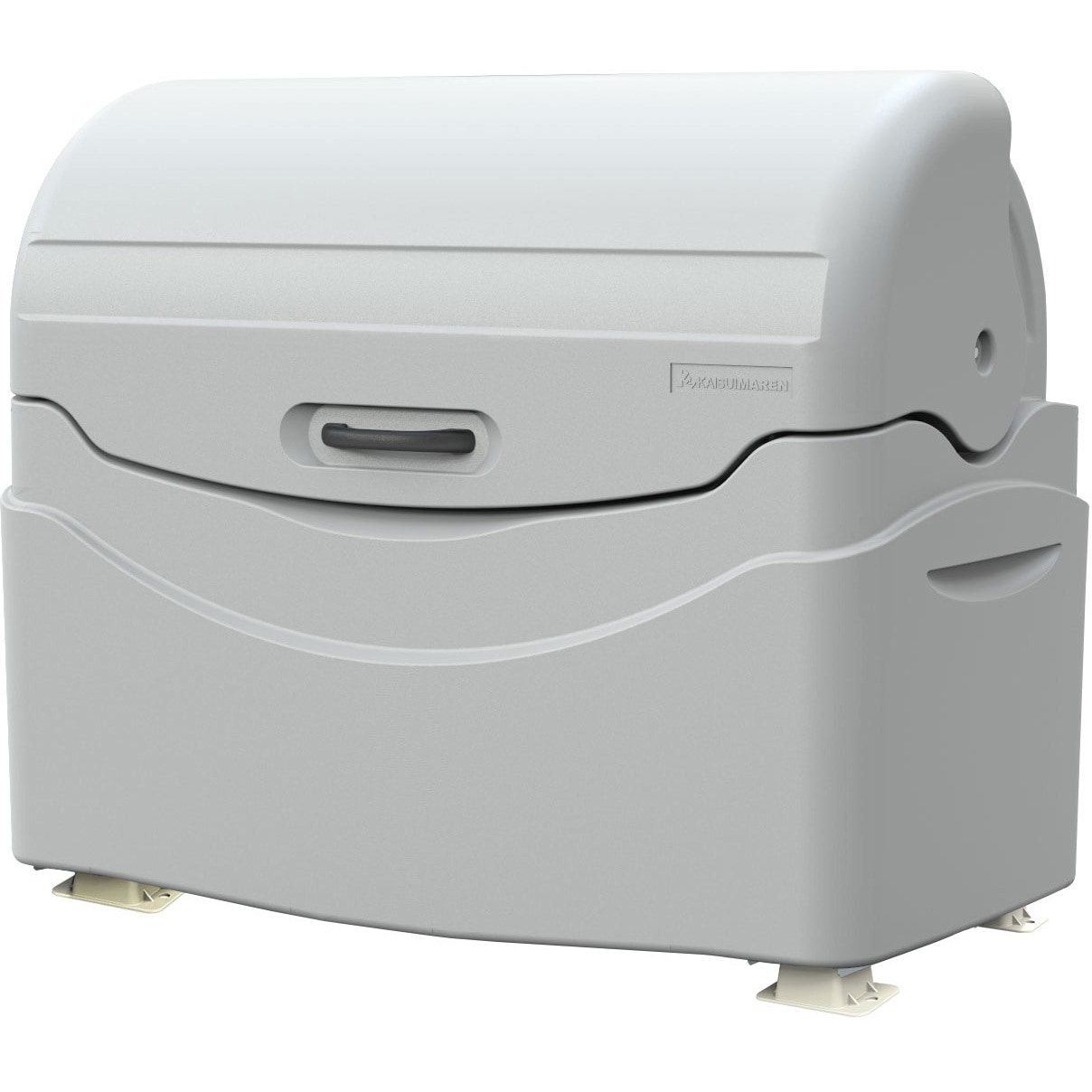 PN800K(固定足) 集積保管庫 ジャンボペールPN カイスイマレン ライトグレー色 容量815L 幅1370mm奥行745mm高さ1150mm