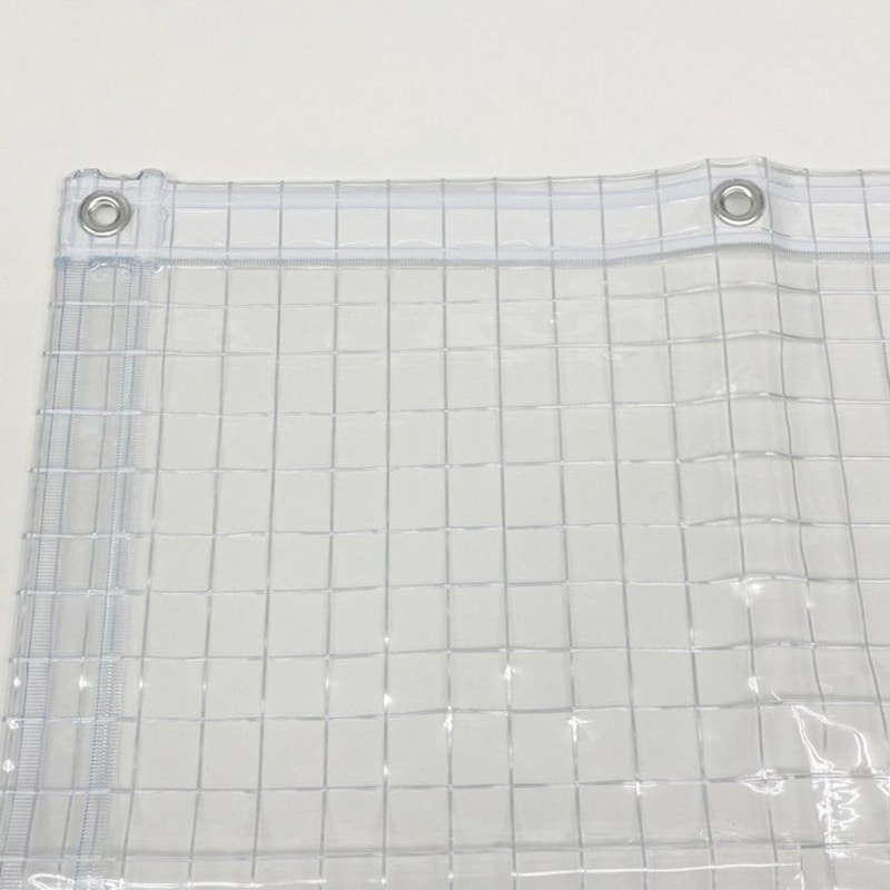 専用　透明ビニールカーテン　0.3㍉　3000×3000 ２枚 MT-3030F-30-10 ビニールカーテン 塩ビ(糸入り)透明 MIZUKAMI(水上) 幅