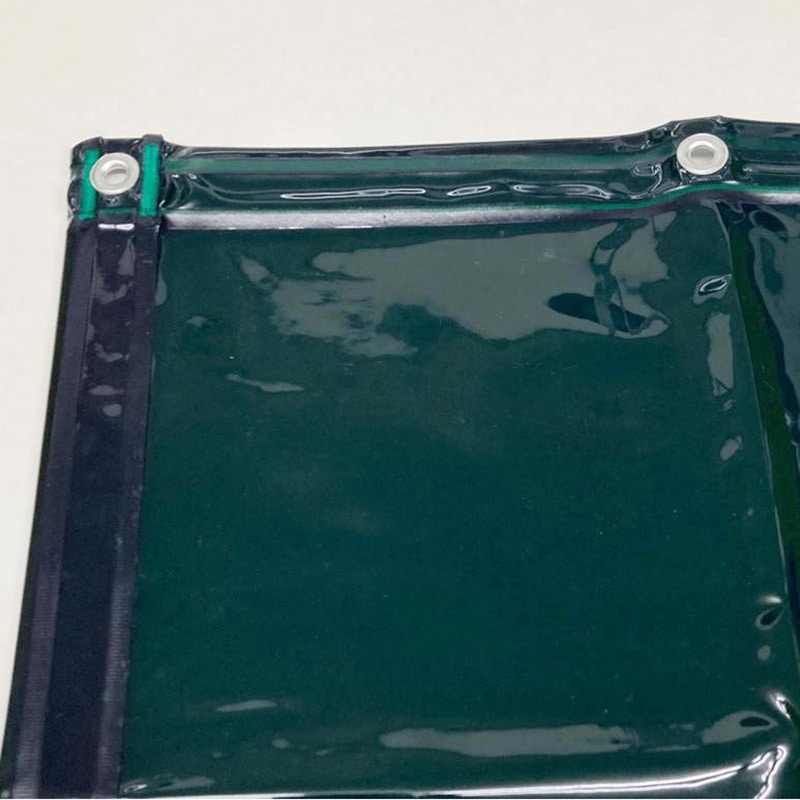 ウェルディングカーテン-G-18-10 アーク光対策カーテン(ウェルディングカーテン) グリーン MIZUKAMI(水上) 幅1800mm高さ1000mm 7,393円