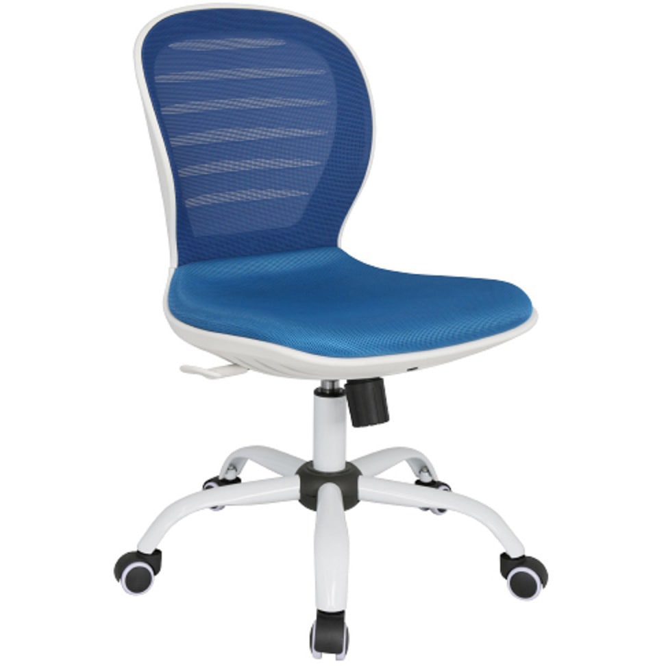CF-40-BLBL メッシュチェアCF カグクロ キャスターあり 肘掛なし 幅480mm奥行585mm高さ850～950mm  CF-40-BLBL