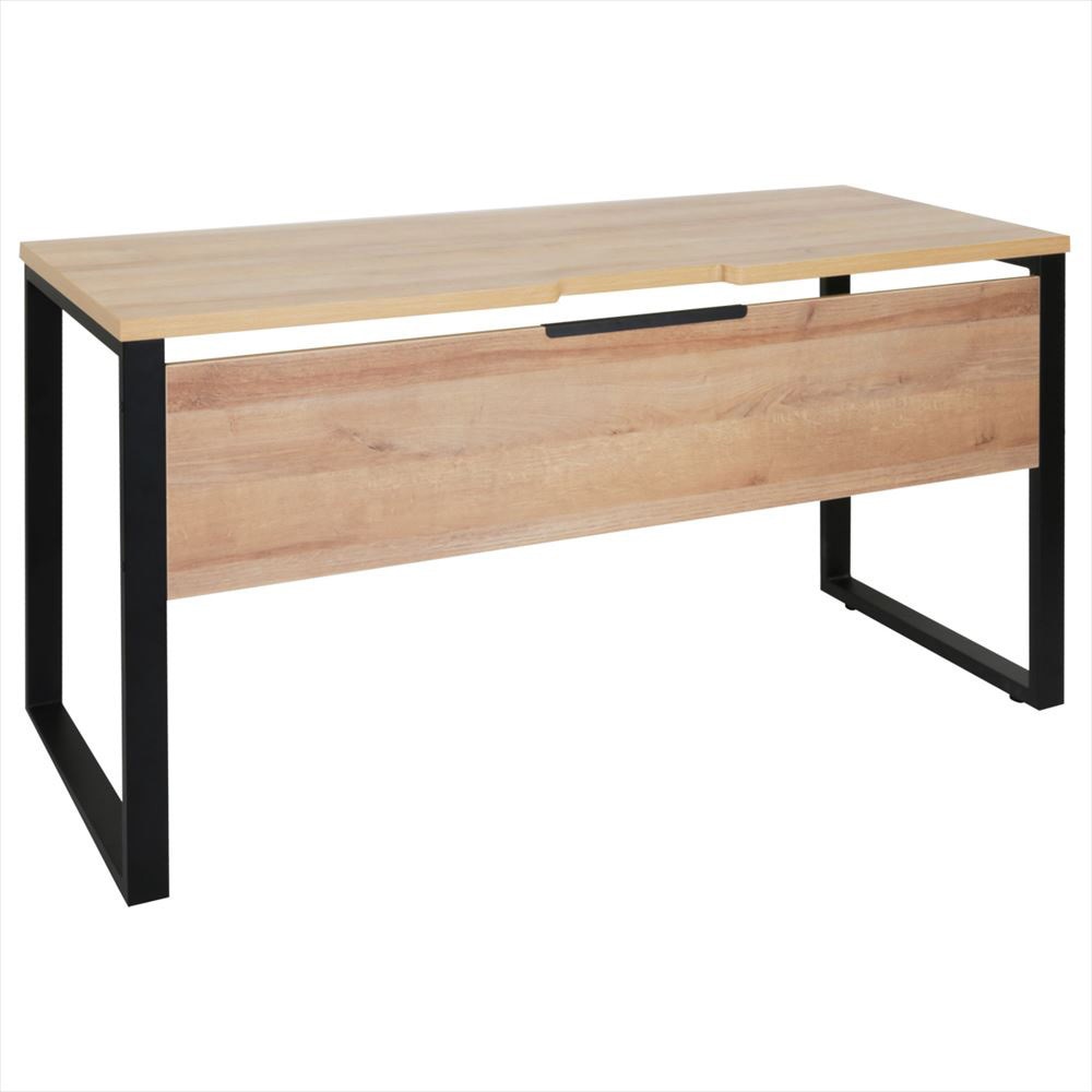 ALT-1406-BK-AW ALetto 平机 カグクロ アッシュウッド色 高さ720mm幅1400mm奥行600mm  ALT-1406-BK-AW