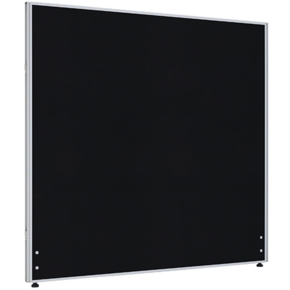PN1212-BK クロス ローパーテーション カグクロ パネルのみ(脚無)タイプ ブラック色 質量11.9kg 高さ1200mm  PN1212-BK