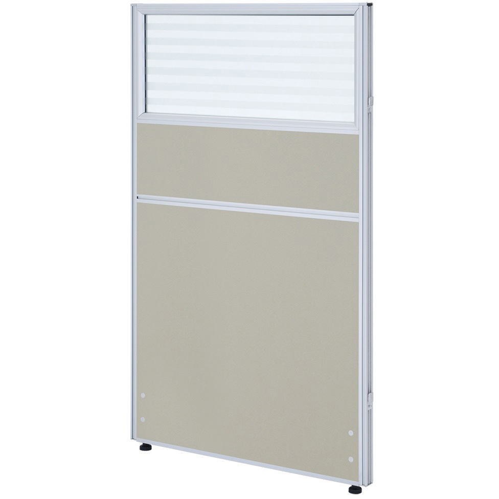 PNG0712-LG ガラス型パーテーション カグクロ パネルのみ(脚無)タイプ ライトグレー色 質量8.9kg 高さ1200mm  PNG0712-LG