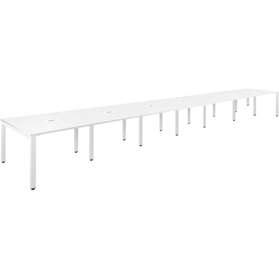 FAD-8412-WH フリーアドレステーブル カグクロ 高さ720mm幅8400mm奥行1200mm  FAD-8412-WH 109,890円