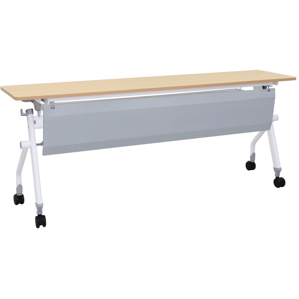 NHTF-1845-P-MP ニュー平行スタッキングテーブル 幕板付 カグクロ 高さ720mm幅1800mm奥行450mm  NHTF-1845-P-MP