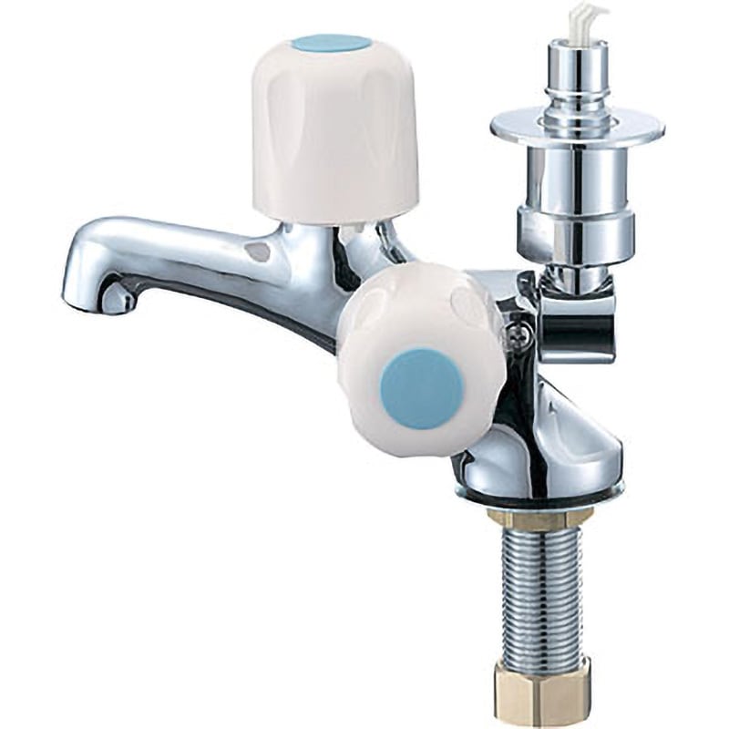 JF505TV-1-13 洗濯機用二口立水栓 1個 SANEI(旧:三栄水栓製作所) 【通販モノタロウ】