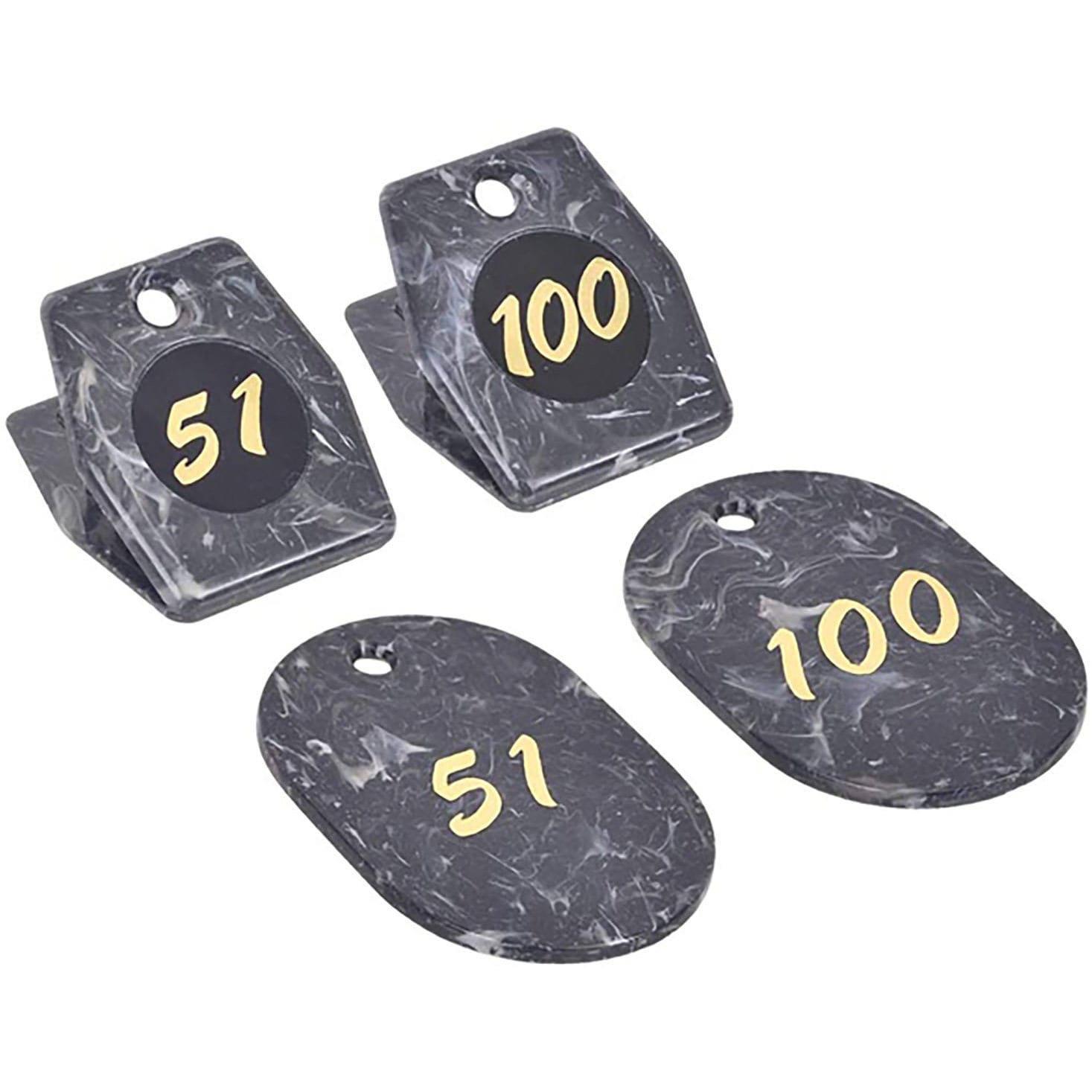 32-10071 マーブルクロークチケット ササガワ 番号51～100 灰色   32-10071