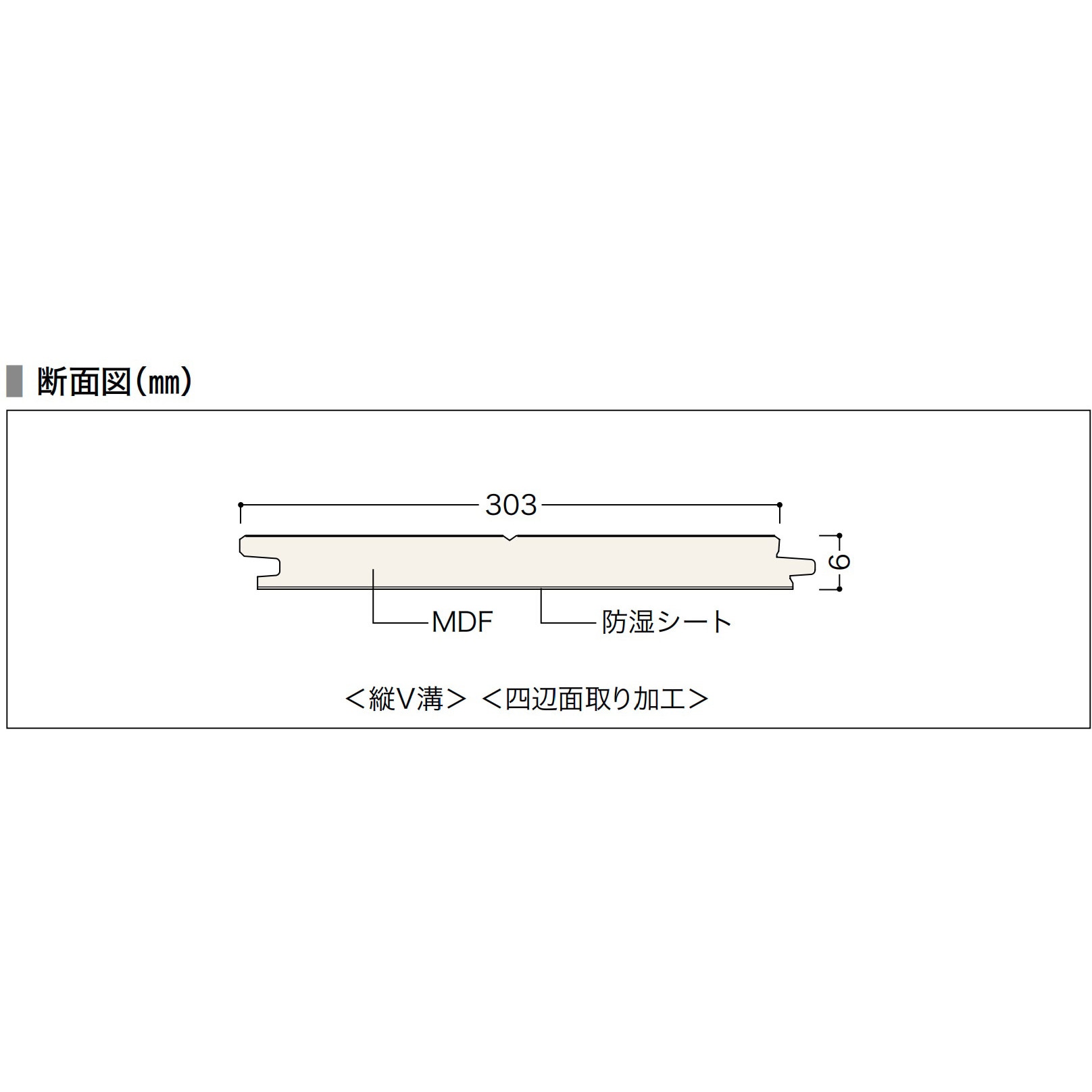 フロア材　C6S 1-M1 C6S1-M1 カナエルC6 ノダ 幅303mm長さ1818mm 1ケース(6枚) C6S1-M1