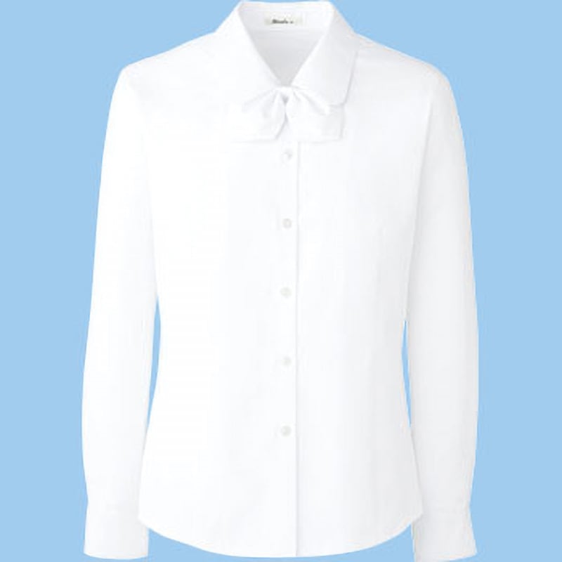 RB4152 リサール 長袖ブラウス RB4152 ボンマックス 女性用 フルダルワッフル ホワイト色 5号サイズ 5,227円