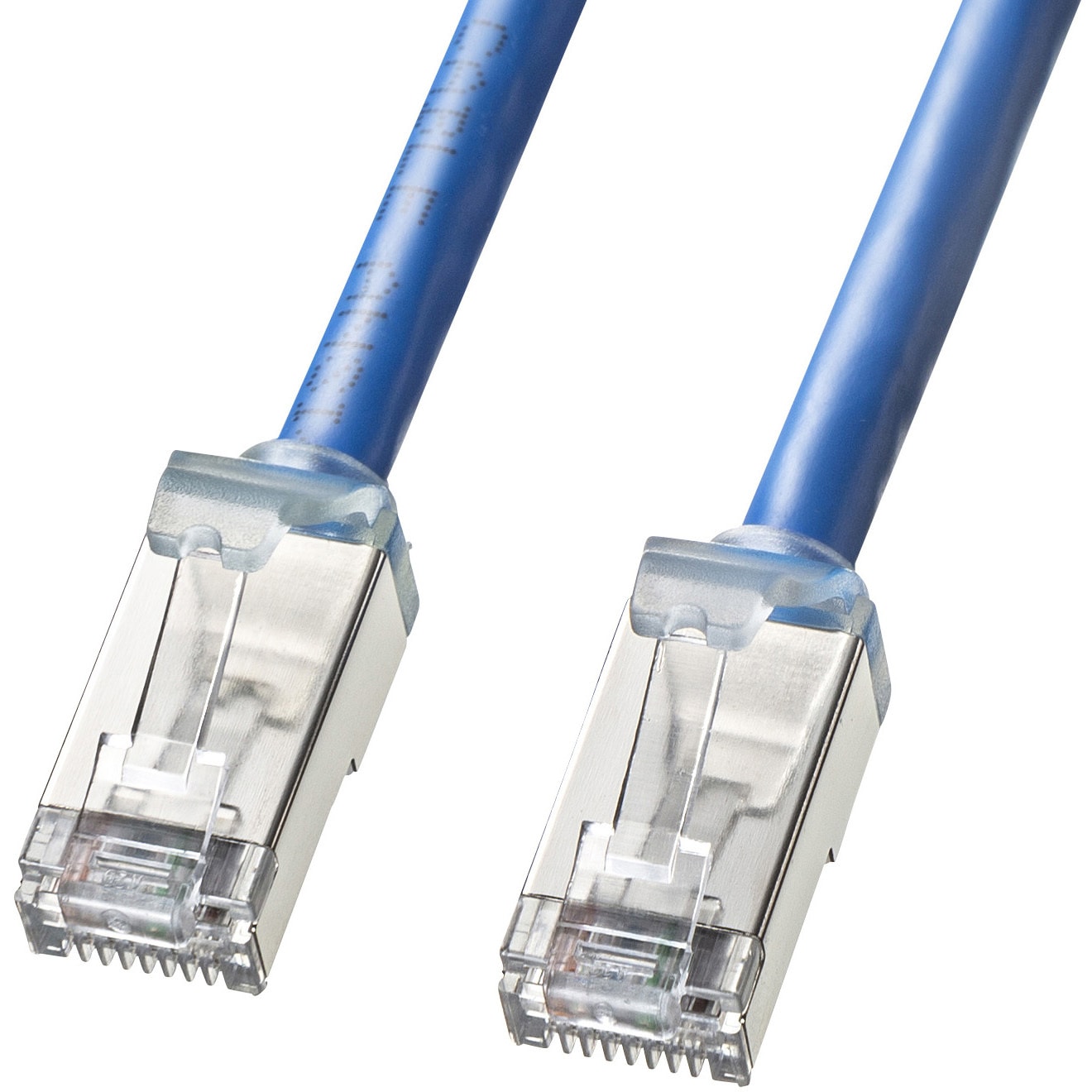 KB-T6ASB-02BL LANケーブル サンワサプライ カテゴリーCAT6A 2m 1本 KB