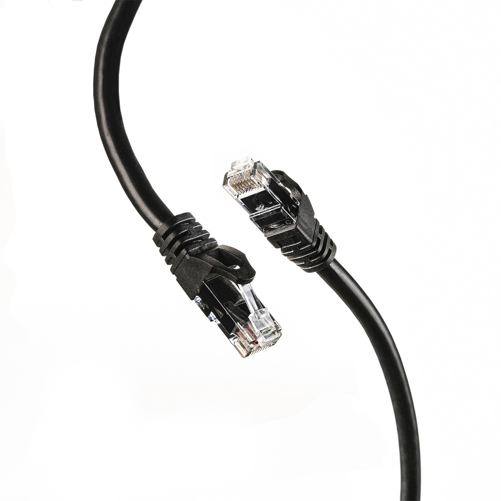 BLACK BOX Category 6 LANケーブル 305M LA-SL6-03BK【カテゴリ6極細LANケーブル（3m・ブラック）】直径3.8mmの