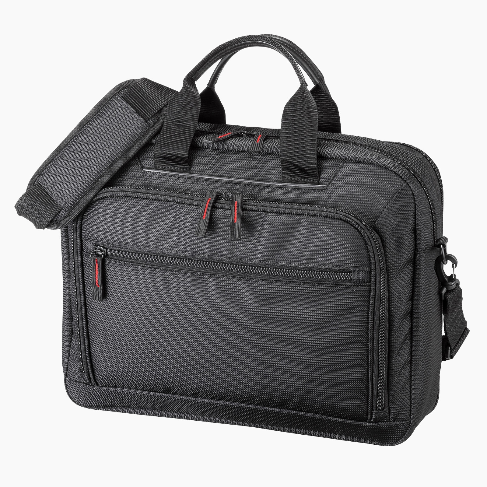 BAG-W3BK キャリングバッグ サンワサプライ ブラック色 質量580g 対応機種14型ワイドまでのノートパソコン   BAG-W3BK