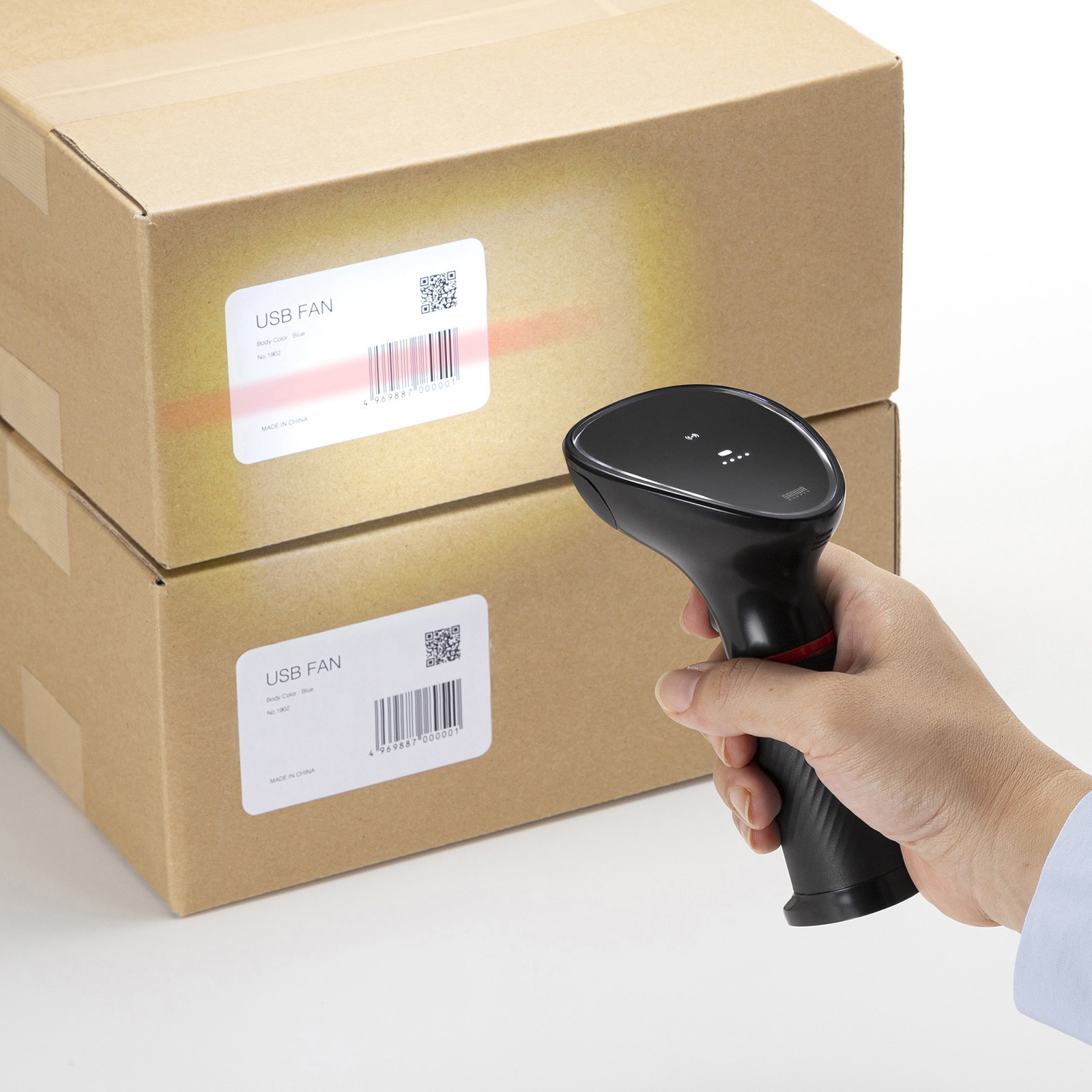 サンワサプライ BCR-WL2D1BK ワイヤレス2次元バーコードリーダー（2.4GHzワイヤレス） ペリフェラル コードリーダー SANWA SUPPLY BCR-WL2D1BK バーコードリーダー サンワサプライ USB HID 読取方式CMOS