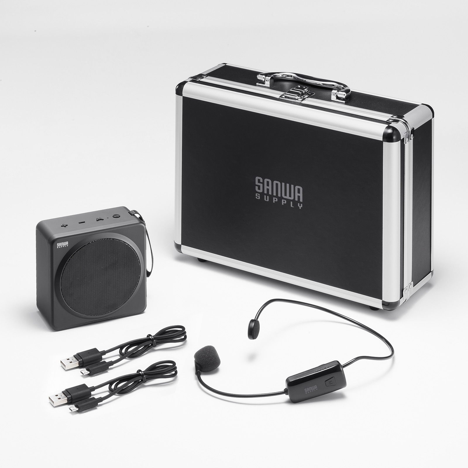 MM-SPAMP15 拡声器スピーカー サンワサプライ 最大出力25W - 【通販