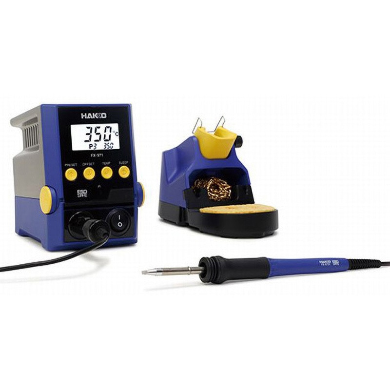 FX971-81 はんだこて FX-971 100V 2極接地プラグ 1セット HAKKO(白光