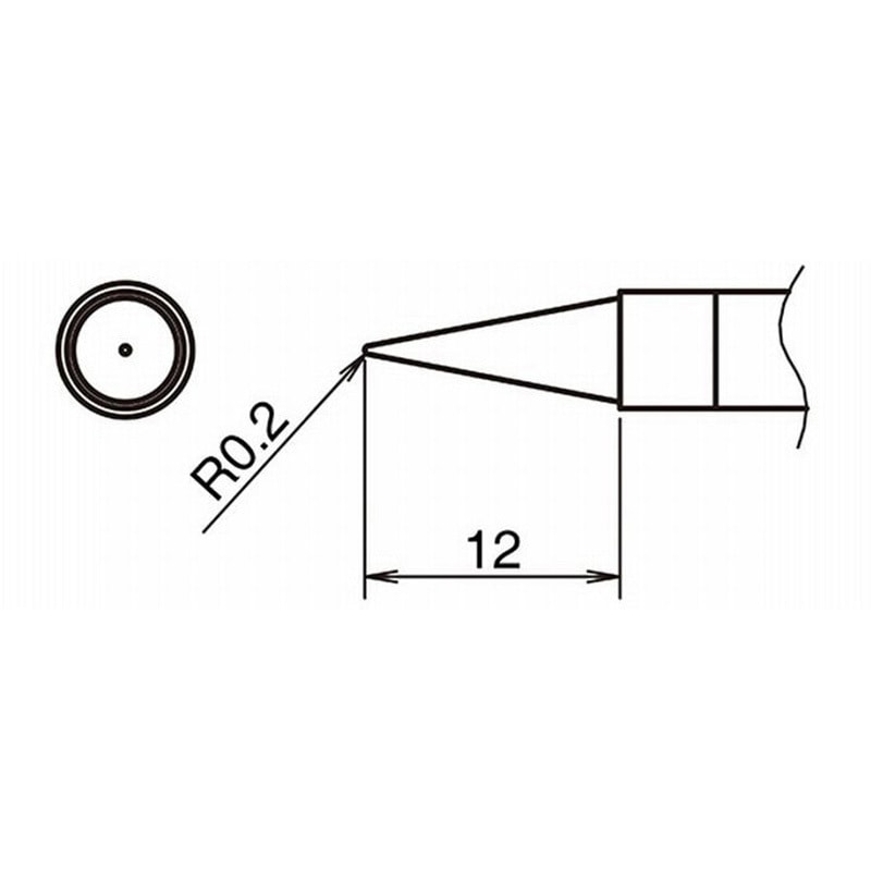 白光 こて先/BL型 T3101BL ggw725x HAKKO e-shop / T31-01BL
