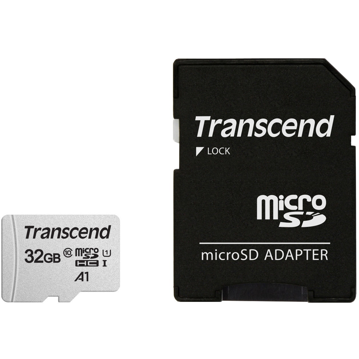 TS32GUSD300S-A microSDHCカード UHS-I U1 (TLC)アダプタ付 1個 トランセンド 【通販モノタロウ】