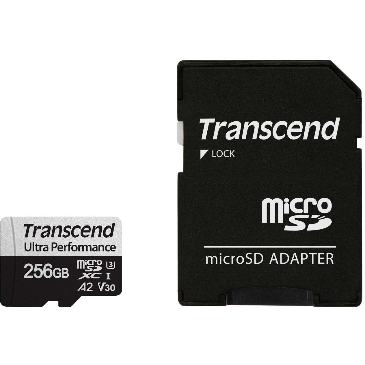 TS256GUSD340S microSDXCカード UHS-I U3 V30 A2 アダプタ付