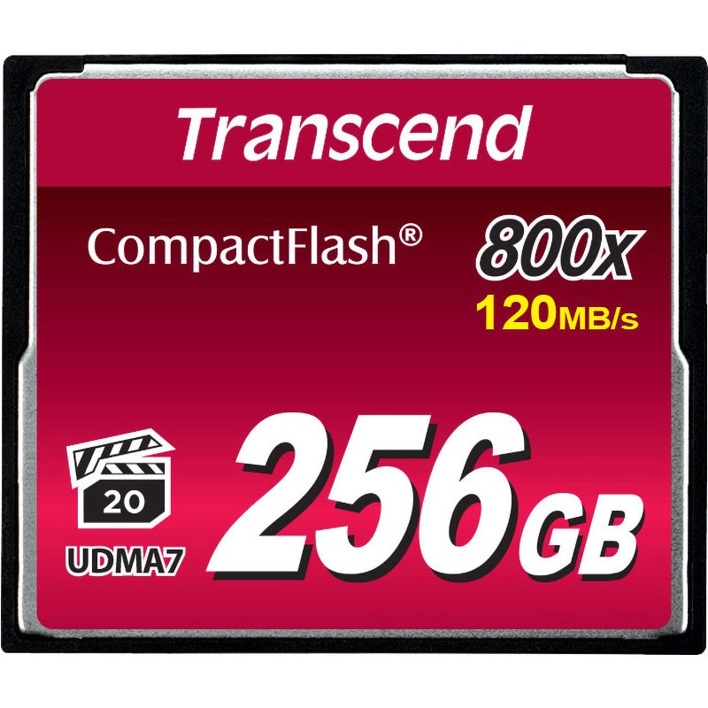 コンパクトフラッシュカード MLC 800倍速 256GB