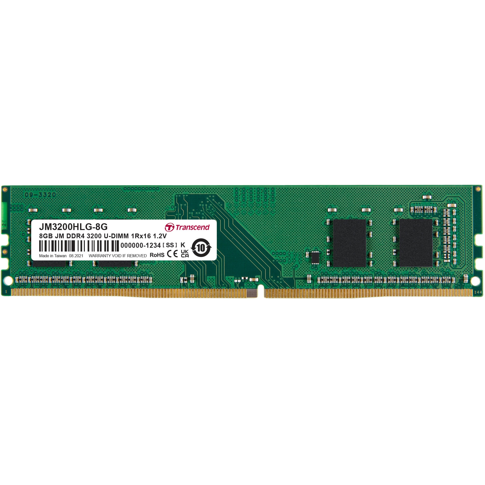 JM3200HLG-8G デスクトップPC用メモリ PC4-25600(DDR4-3200) 1.2V