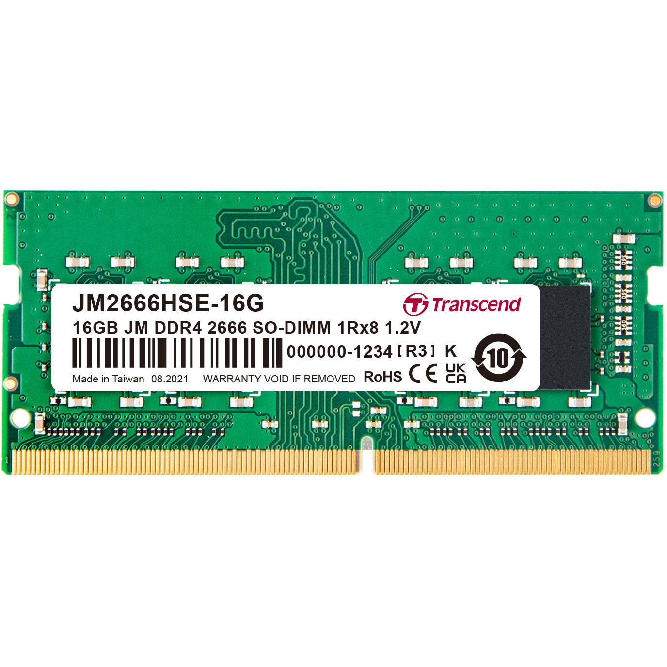 JM2666HSE-16G ノートPC用メモリ PC4-21300(DDR4-2666) 1.2V 260pin SO ...