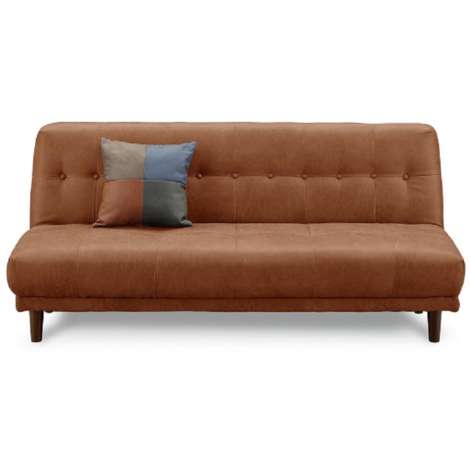 比較的に傷に強い素材のSofa レミオ(組立設置) ADESSO ソファベッド仕様 RBR(レッドブラウン)色 高さ750mm幅1800mm 18,706円