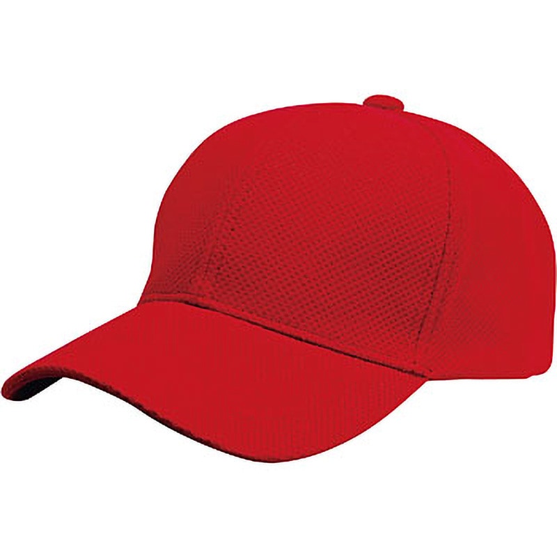 MC6619 ブリーズキャップ MC6619 ボンマックス 通気性 レッド色