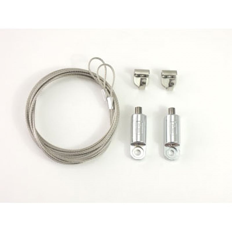 N-855 ピクチャーレール用ワイヤー吊金具パネル吊セット BEST[金物] 壁