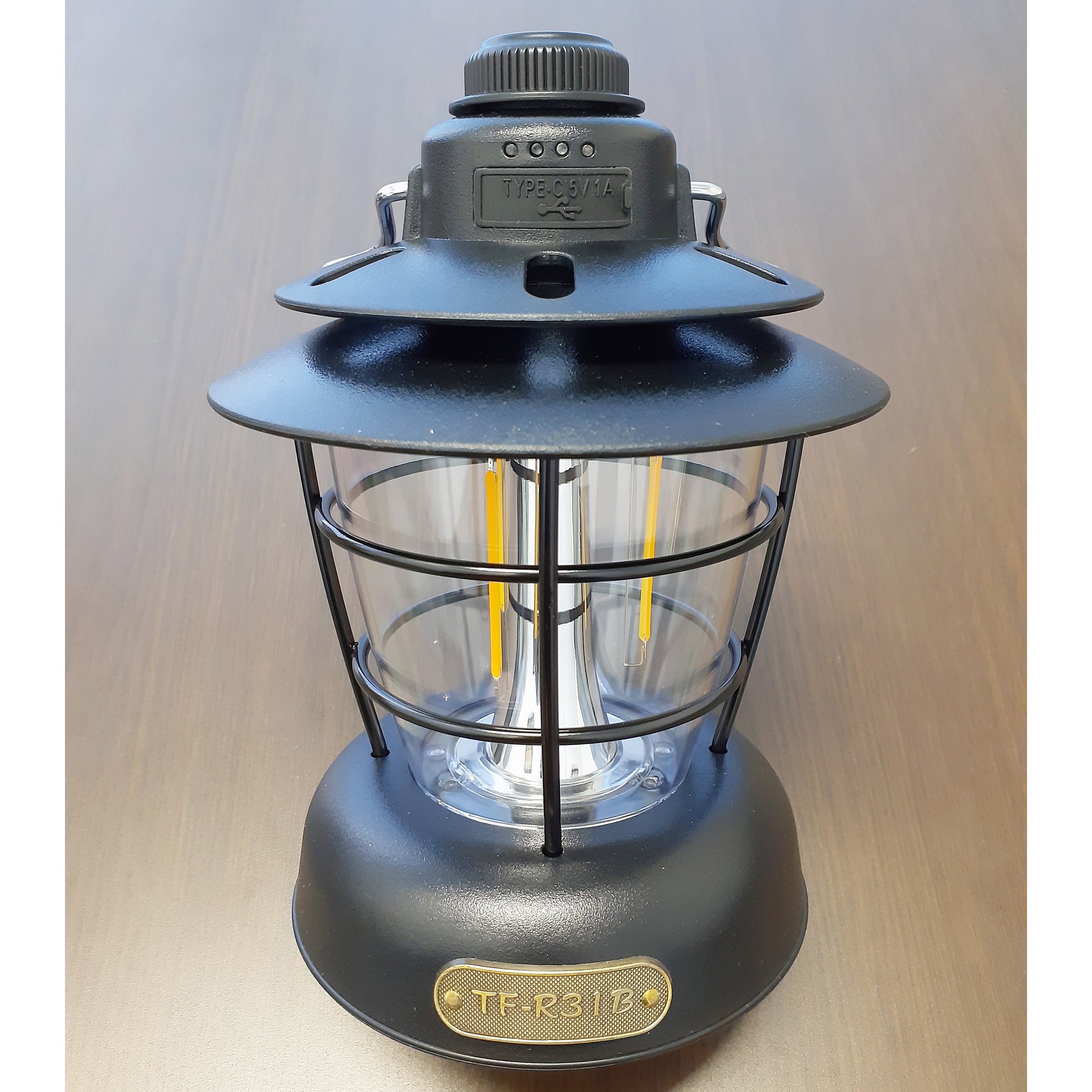 TFR-31B LEDランタン Modes 明るさ最大400Lm 専用充電池