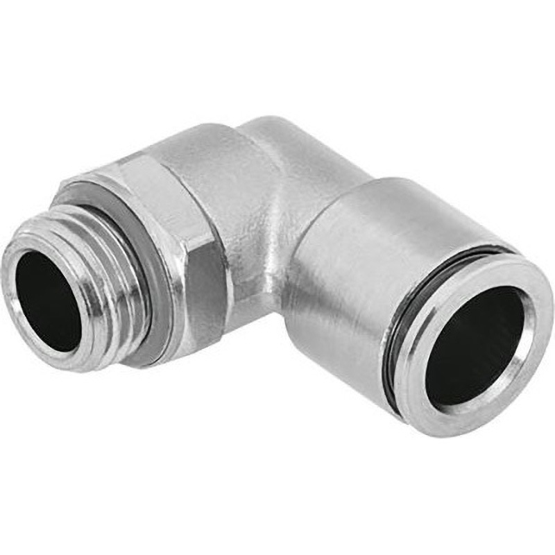 NPQH-L-G14-Q6-P10 プッシュインコネクタ 高耐腐食性 エルボフィッティング シーリングリング Festo 角度90°
