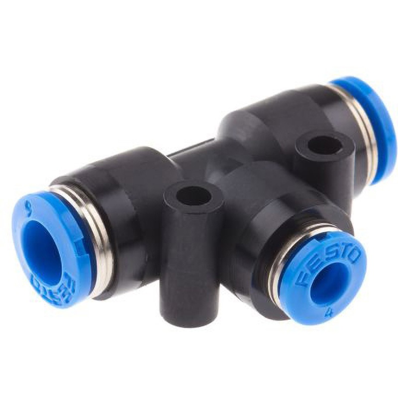 QST-6-4 プッシュインコネクタ 耐腐食性 Tフィッティング 1袋(10個) Festo 【通販モノタロウ】 8,345円