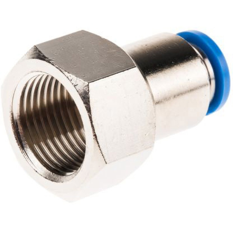 QSF-3/8-8-B プッシュインコネクタ 耐腐食性 ストレート ラインフィッティング セルフシーリング 1袋(10個) Festo 【通販モノタロウ】