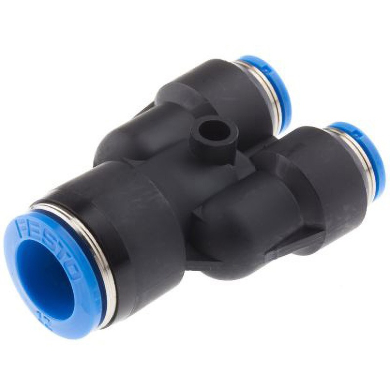 QSY-12-8 プッシュインコネクタ 耐腐食性 水平Yフィッティング 1袋(10個) Festo 【通販モノタロウ】