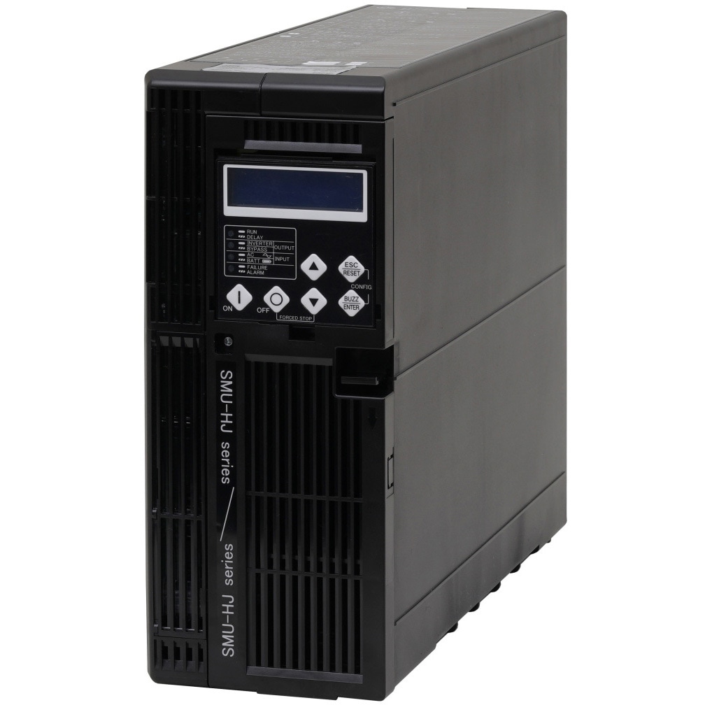 SMU-HJ102AA11-S 1kVA 無停電電源装置(UPS)高効率常時インバータ給電方式(パワーマルチプロセッシング)タワー型 コンセント仕様(SMU-HJ102-S) 1個 GSユアサインフラシステムズ 【通販モノタロウ】