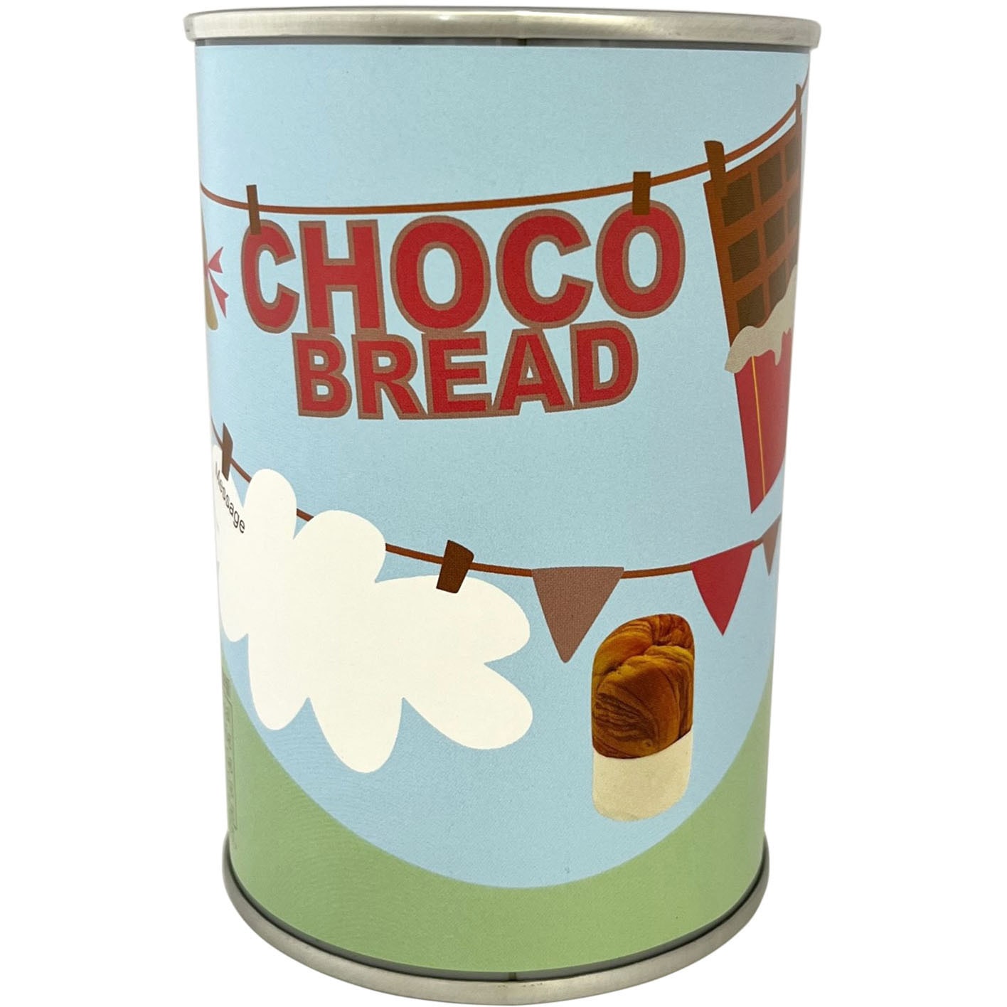 6300037538 5年保存 缶詰入りパン チョコレート 24缶セット 1セット(24缶×100g) 青空製パン 【通販モノタロウ】