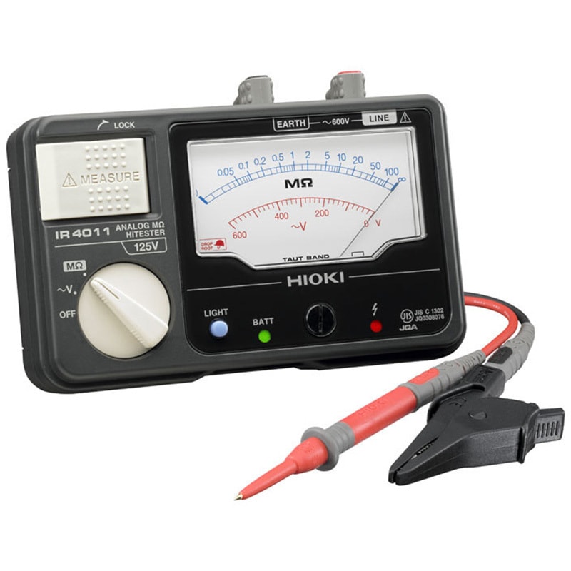 IR4011-10 アナログ絶縁抵抗計(単レンジ) 1台 HIOKI(日置電機) 【通販