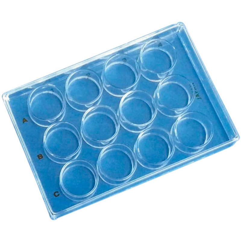 mipb4 ガラス製マイクロプレート ケニス 径127.5mm 1個 mipb4