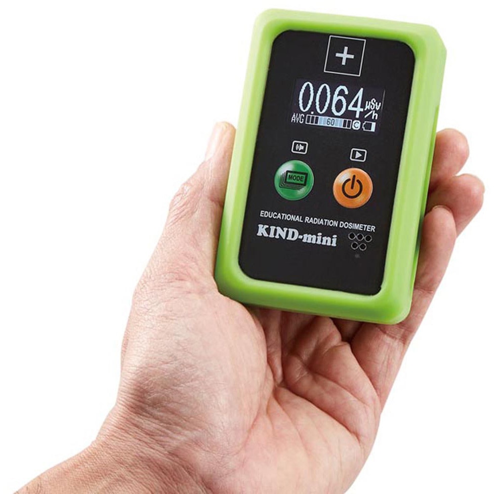 KIND-mini2 教育用環境放射線(γ線)測定器 ケニス 寸法95×60×18mm 1個