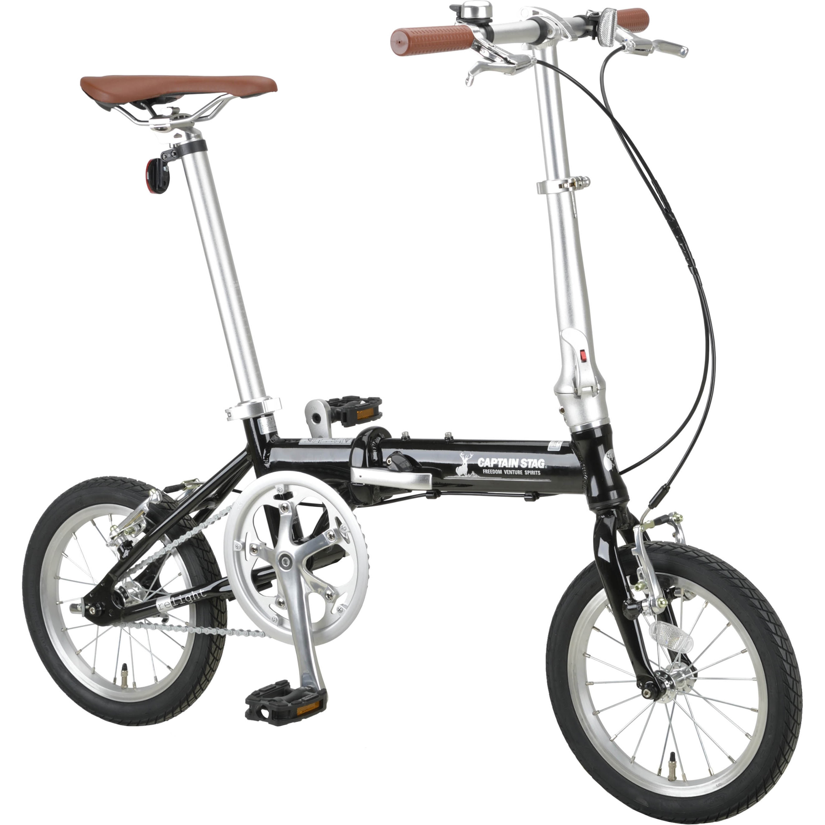 折りたたみ自転車 キャプテンスタッグ リライト 14インチ YG-1414 リライト アルミ折りたたみ14インチ CAPTAIN STAG