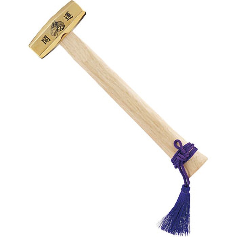 開運小鎚 王将(須佐製作所) 特殊ハンマー 材質(柄部)木 頭径20×18mm