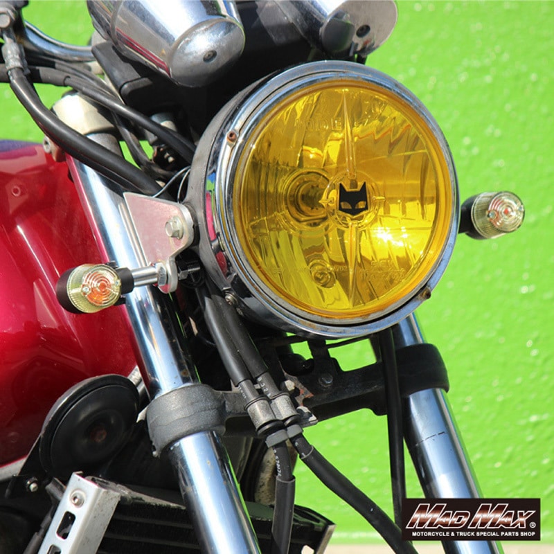 MM11-0063-LY 汎用 丸形ミニヨーロピアンウインカー MAD MAX