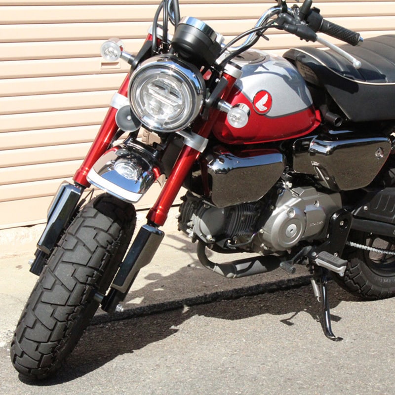 BT-MOTO-007-B ホンダ モンキー125 フロントフォーク ガード BT-MOTO-007-B ホンダ モンキー125 フロントフォーク ガード