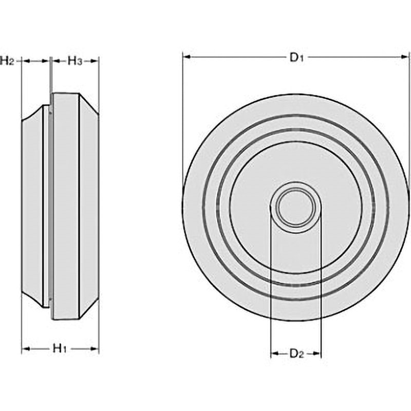 T-1475711-P50 ワンタッチグロメット フレキシブルタイプ T-14757型