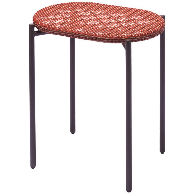 レッド WA-テーブル PATIO PETITE 幅69cm奥行46.5cm高さ73cm