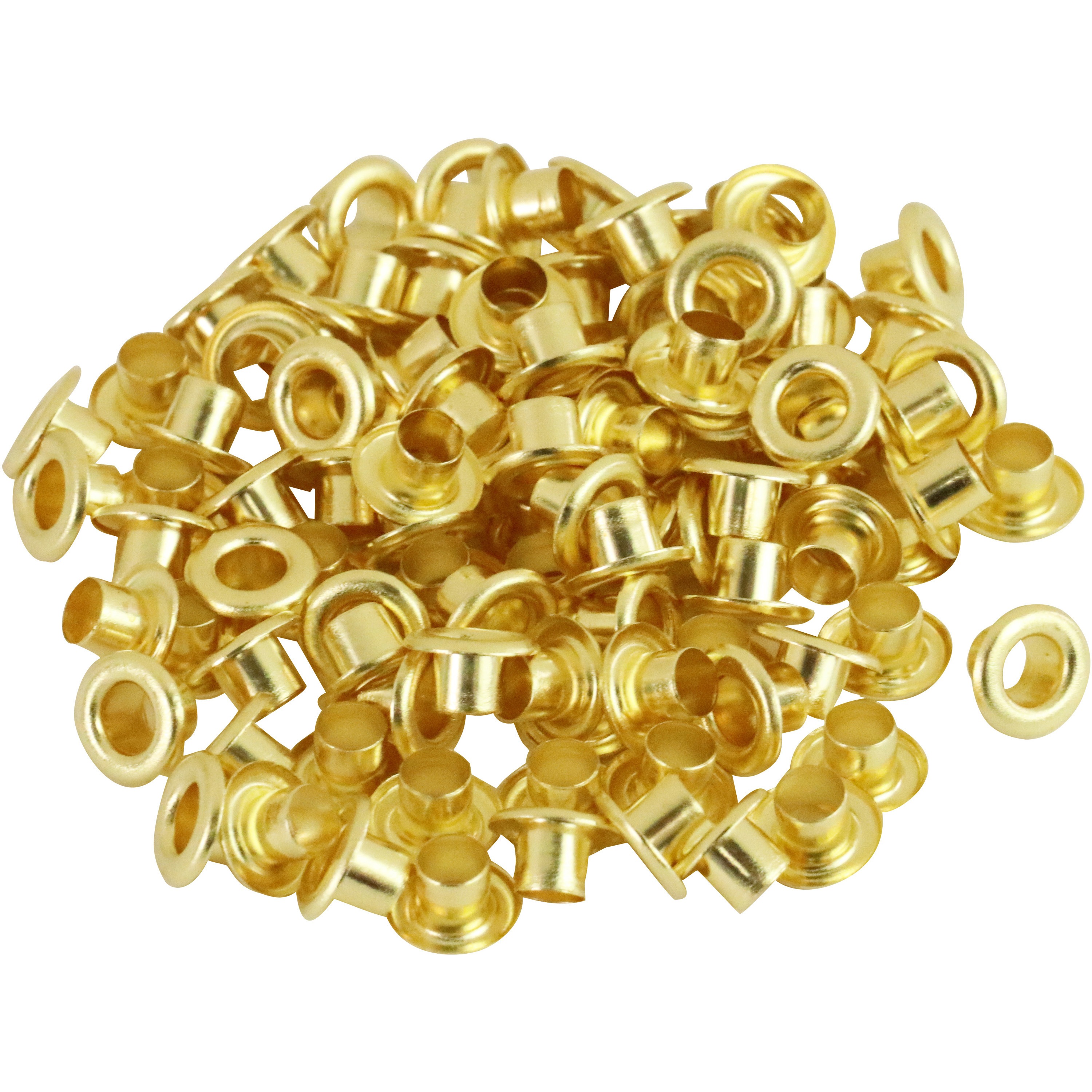 NO.20MT 100クミ 両面ハトメ玉 真鍮 SK11 入数100組相当 - 【通販