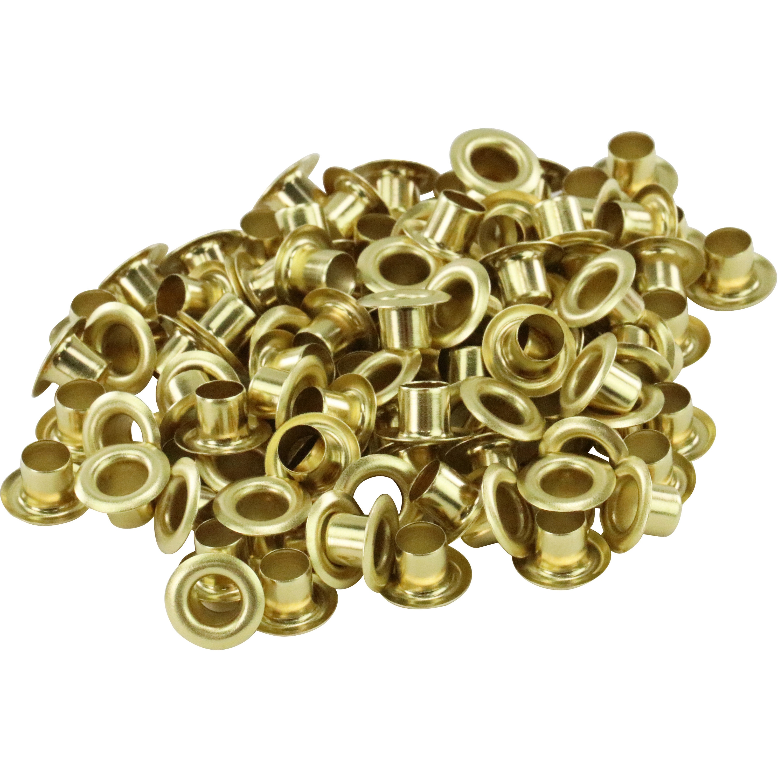 (業務用100セット) プラス 鳩目鋲 真鍮製