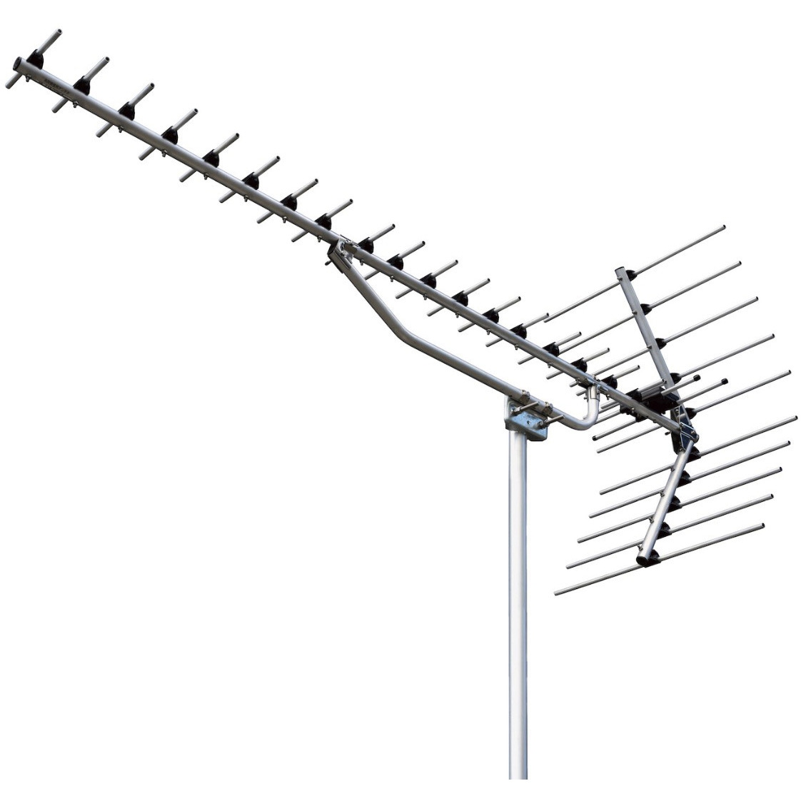 UA20K1 アンテナ UHF20素子アンテナ 共同受信用UHFアンテナ オールチャンネル(13ch.～52ch.) 簡易普及形 受信チャンネル：UHF 13～52ch UA20K1 1個 DXアンテナ 【通販モノタロウ】