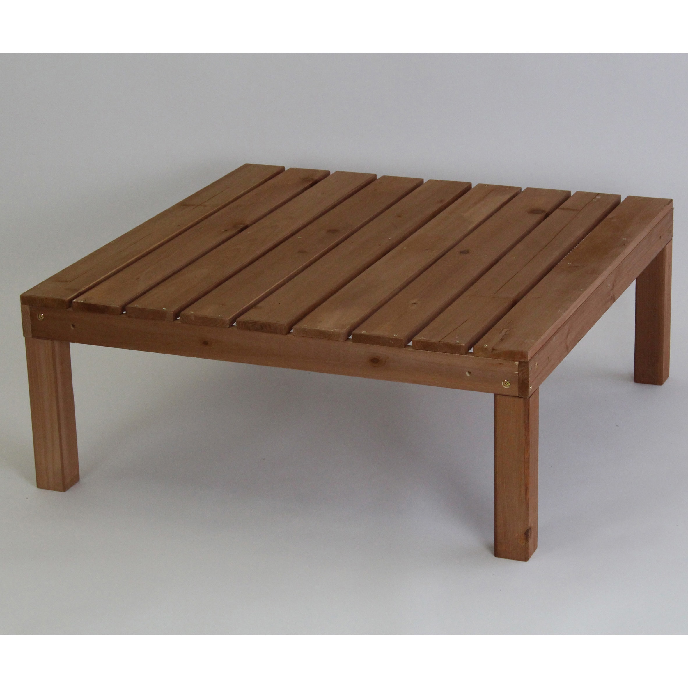 天然木ウッドデッキ 0.25坪 ワンモード 縁台/ベンチ/デッキ 【通販