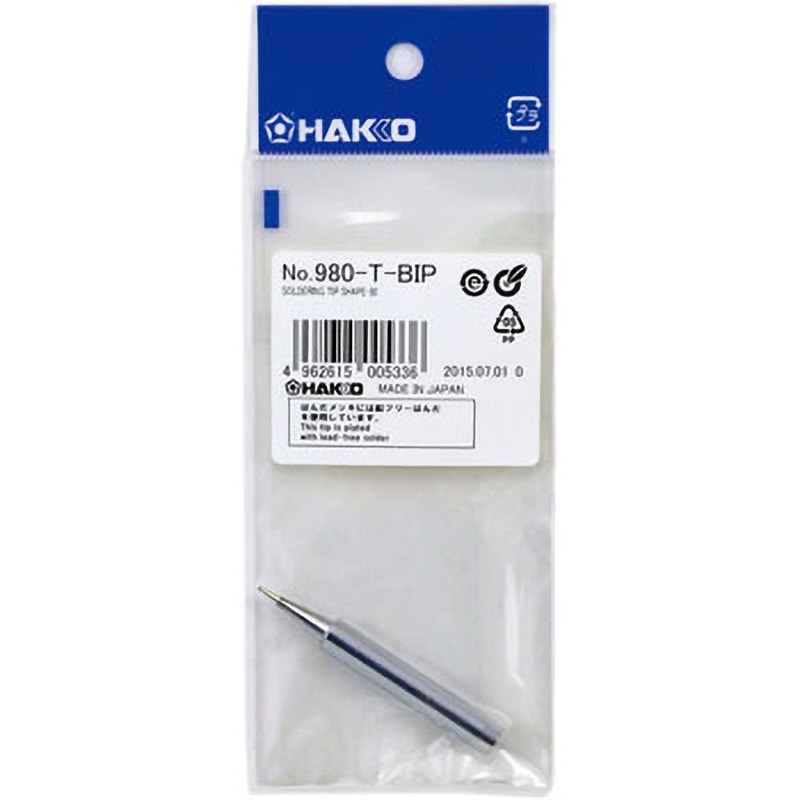 980-T-BIP PRESTO用交換こて先 HAKKO(白光) BI型 1個 - 【通販