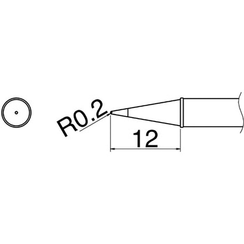 T31-01BL(10個) こて先(T31・鉛フリーはんだ対応・400℃) HAKKO(白光) BL型 450℃用  1セット(10個)